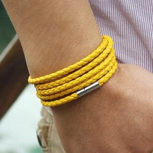 5 Laps Leather Bracelet (Choose product code then scroll back to image)