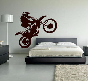 Motocross Vinyl Wall Decal
