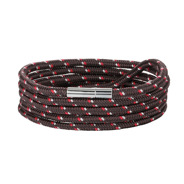 Bohemian Black Leather Rope Bracelet (Choose product code then scroll back to image)